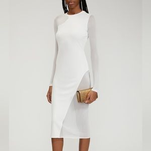 Tom Ford midi CREPE JERSEY TUBINO DRESS 36